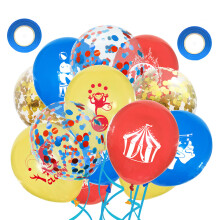 156Pcs Animal Balloons Latex Carnival Party Assorted