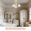 Lampe Suspendue Miniature Fleurs Pour Accessoires Diorama 4