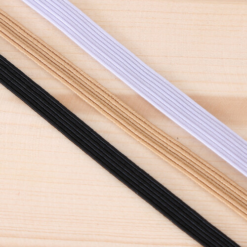 Black Ear Hanging Elastic Band Soft Comfortable Mask Accessory 2