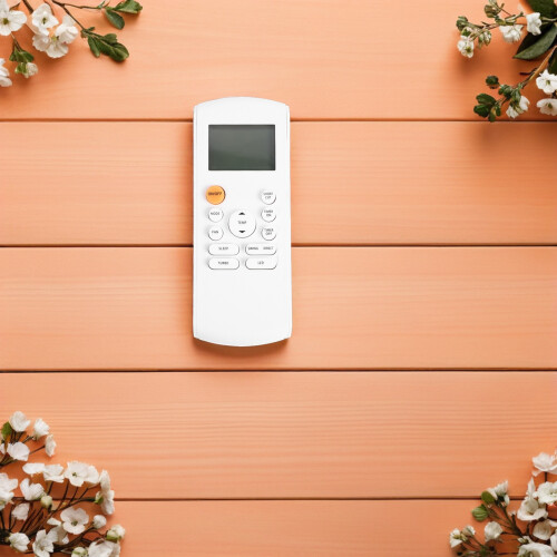White Remote for Ductless Mini Split Ac with Swing Louver Function 2
