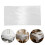 Silver Waterproof Jacquard Tablecloth Banquet Kitchen Party Decor 6