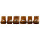 6Pcs Decorative Bamboo Teapot Lid Stands Cute Tea Accessories 1