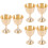 3 Pieces Copper Cups For Drinking Pure Decorative Sacrifice Tabletop 5