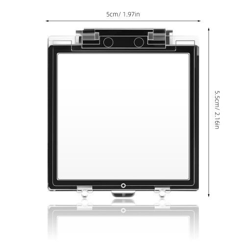 Couvre Bouton Interrupteur Plastique Usage Clair 1