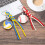 Stevige PU-sleutelhanger met de hand-Kerstboomversiering 6