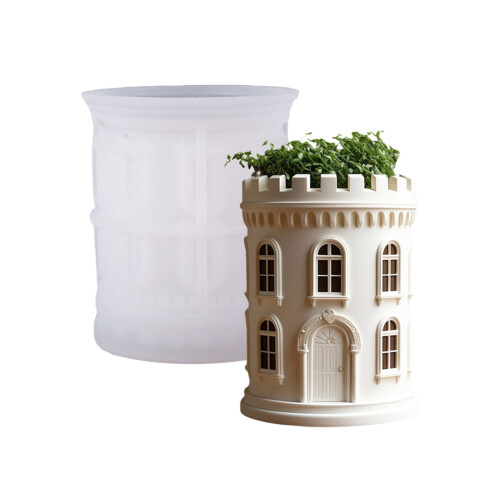 Moules de Base de bougie en Silicone, châteaux polyvalents, pour