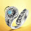 Adjustable Vintage Ring For Women Compasses Inspired Turquoise 4