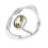 Adjustable Open Ring Featuring Unique Textured-yellow diamond. 1