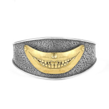 Clown Designs Adjustable Rings With Hip Hop Styles Copper Made