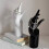 Sturdy Hand Form Accessory for Jewelry Storage Exhibition-Black 7