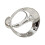 Black Onyx Cocktail Ring Adjustable Band Geometric Twist-1 1