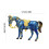 Vintage Inspired Horse Accent Brooch Elegant Statement-SS3 4