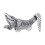 Zinklegering dierenbroche voor heren mode-accessoire-C 1