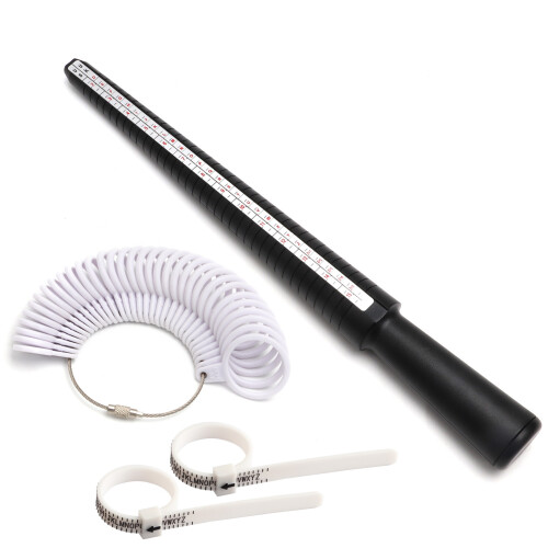 Easy To Use Ring Size Determiner Band Made Of Plastic For-11