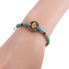 Etnische Tibetaans gevlochten legering armband-succes