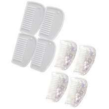 Mehrzweck-Vollplatten-Kammform, flexibles Silikon-Bastelwerkzeug