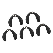 Pack of 5 Plastic Nose Pads Suitable for Acetate-metal core.