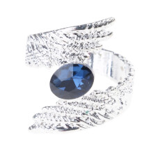 Open Finger Rings Adjustable Rings Geometric Angel Wing Jewelry