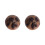 Acryl-Ohrstecker mit Leopardenmuster, leichte Designs,-5 1