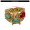 Elliptical Shape Multicolor Cubic Zirconia Ring-champagne 4