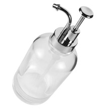 Clear Glass Soap Pump Dispenser for Home Bathroom and Kitchen Use