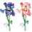 Vintage Irises Blumenbrosche Elegante Emaille Schmuck-Lila 3