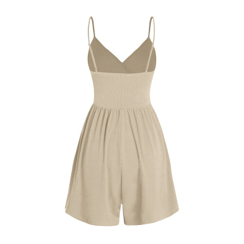 Rompers for Women Control Jumpsuits Strap V-Light Green XXL 1