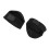 1Pair Soft Silicone Heel Pads Anti-Slip Black Heel Protective Covers 1