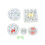 Handmade Ornament Moulds Silicone Texture for Clay Wax and-E. 7