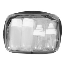 4Pcs Flexible Pe Travel Containers for Lotion Shampoo Assorted Colors