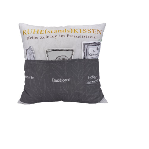 Hergo Sofahelden Sofakissen 43 x 43 cm Ruhe(stands)kissen