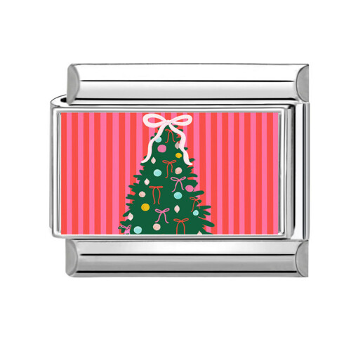 Perles à thème de noël, lien à breloques, accessoire de-4