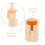 1Set Silicone Tongschraper Met Vervangbare Koppen Voor Thuis 4