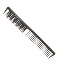 Hercules Sägemann C10 anthrazit Toupierkamm mit Naturborsten 9"
