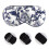 2Pcs Soft Silk Eye Patch for Sleep Multi Color Durable Eye Mask 8