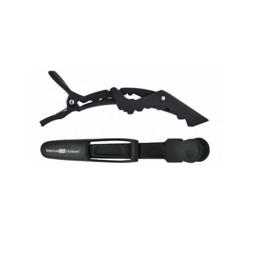 Hercules Sägemann Shark Clips schwarz 6er-Pack