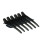 Sanshin Perfect Abteilclips 12 cm schwarz 6 Stück 1