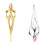 5pcs Armors Nail Ring Neutral Minority Finger-Silver Plated 2