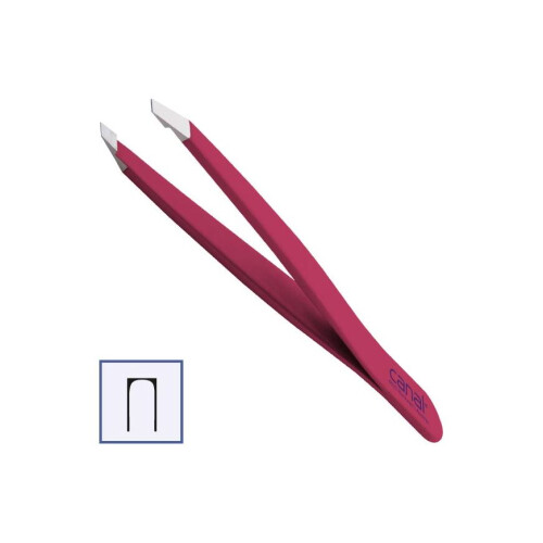 Canal Haarpinzette gerade Fuxia