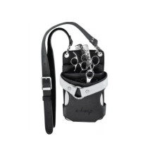 e-kwip Werkzeugtasche Paris schwarz/weiß 13 x 23 cm