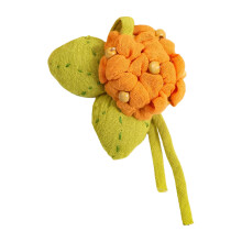 Elegante Hortensien-Brosche aus Stoff, angenehm zu tragendes-O