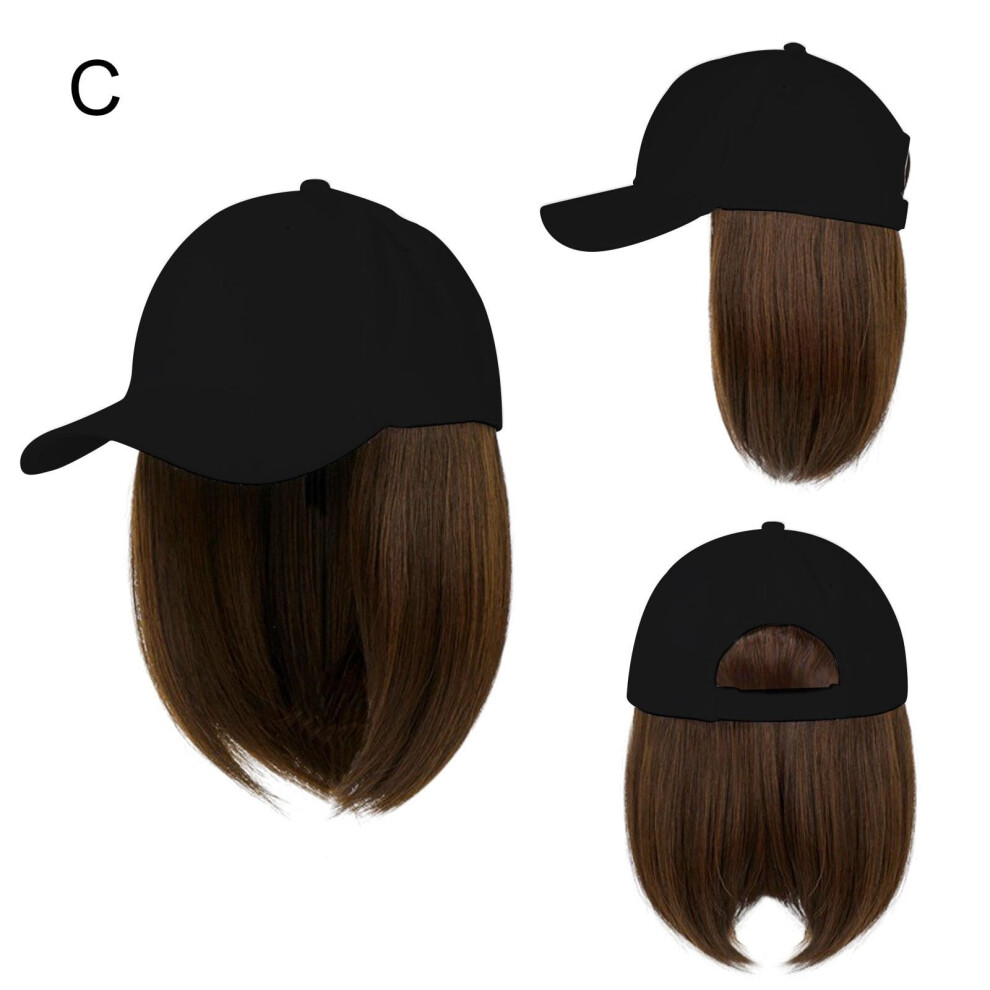 Unisex Bob Wig Baseball Cap Â Polyester-Cotton Blend
