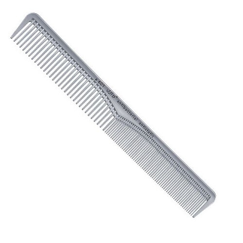 Hercules Sägemann Wolf37 A601 grau Haarschneidekamm 7"