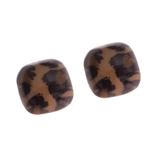 Elegante Ohrstecker im Vintage-Leoparden-Design aus-2