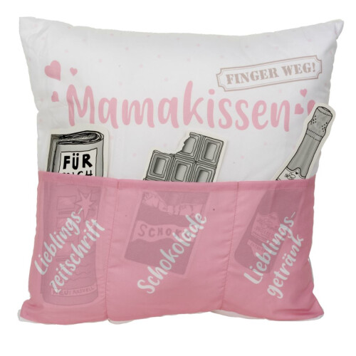 Hergo Sofahelden Sofakissen 43 x 43 cm Mamakissen