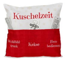 Hergo Sofahelden Sofakissen 43 x 43 cm Kuschelzeit