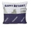Hergo Sofahelden Sofakissen 43 x 43 cm Happy Birthday blau 1
