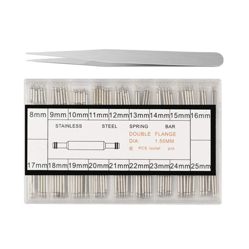 114 Pcs Watch Repair Set Maintenance Kit Strap Remover 1
