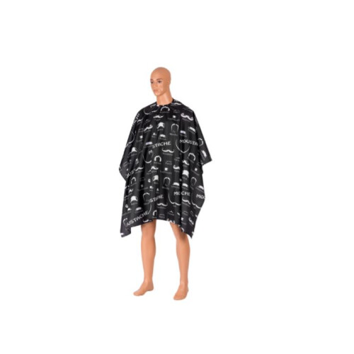 Comair Umhang Moustache 144 x 140 cm schwarz