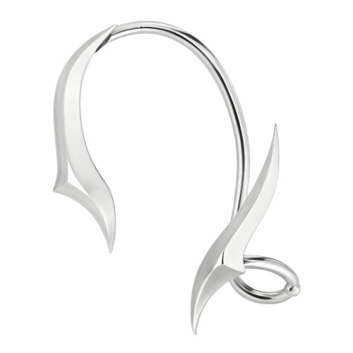 Modische Huggie-Ohrring-Manschette mit bequemem Griff,